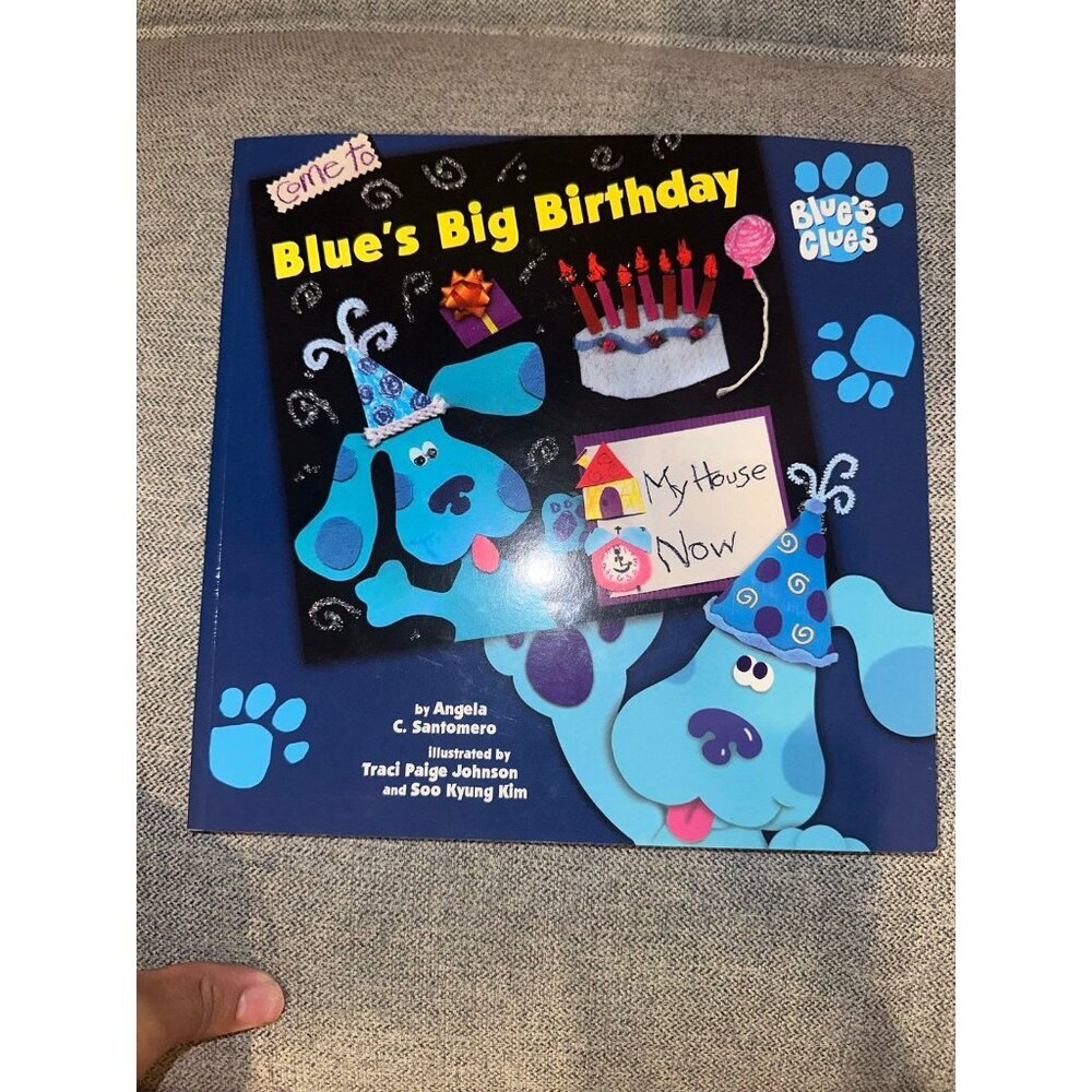 Blues clues book “happy birthday”